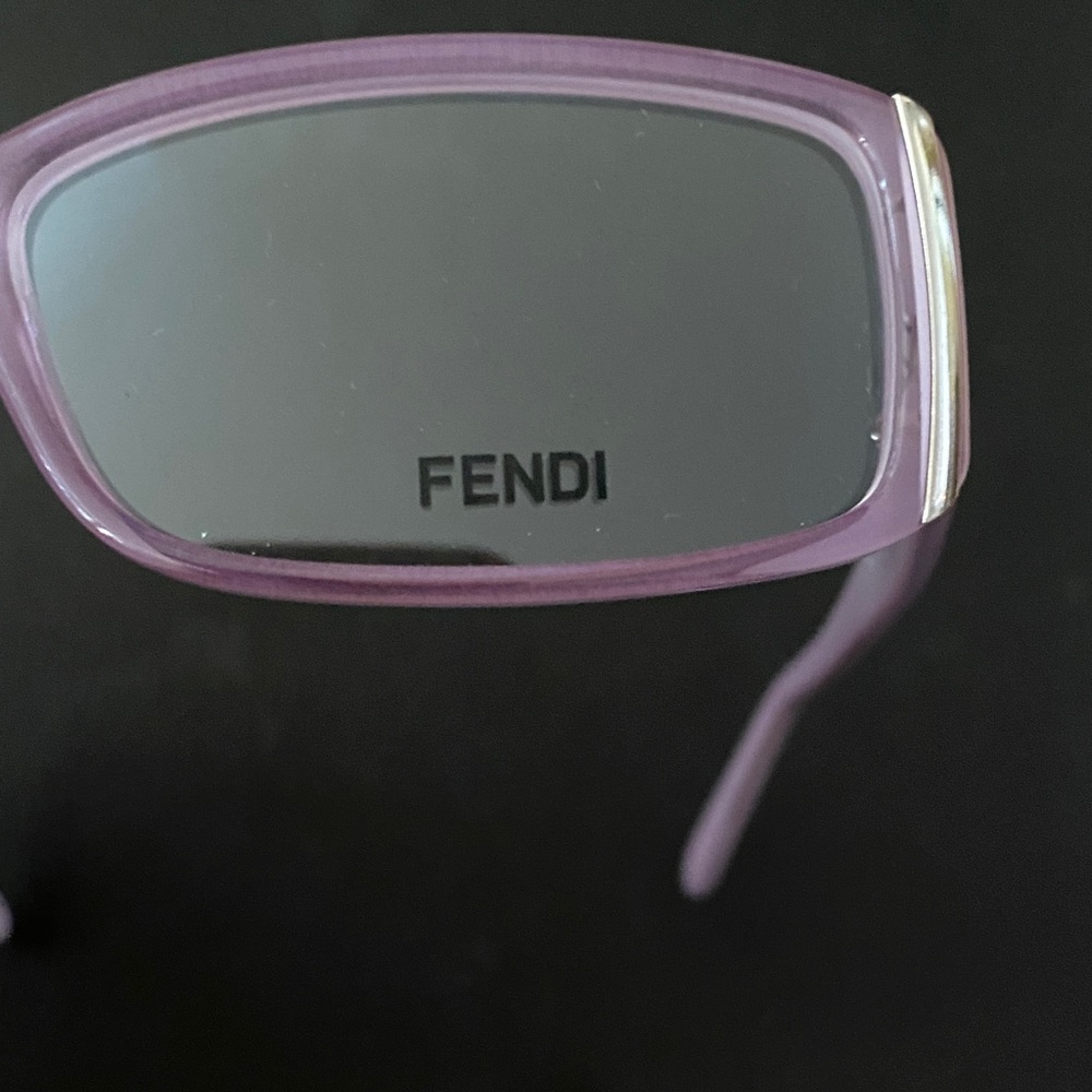 LOW START Fendi Lavender Rectangular Eyewear size 53 - Picture 5 of 7